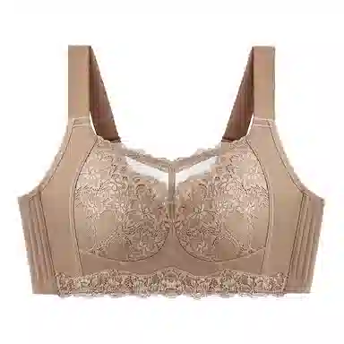 千奈美 大胸显小全罩杯薄款收副乳防下垂文胸 女款