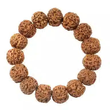 木盛缘 五瓣满肉佛珠 金刚菩提 手串 男女同款情侣款