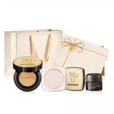 毛戈平 鱼子酱彩妆套装 控油无瑕持久防晒