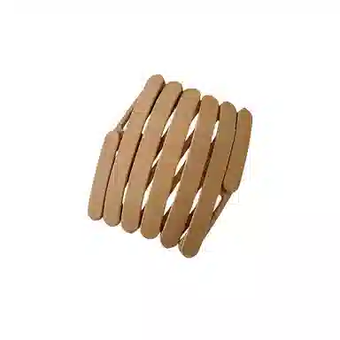 贯古今 旅行可伸缩折叠女洗脸专用带齿压发防滑碎发头箍刘海发卡发捆 亚克力 发箍 女款