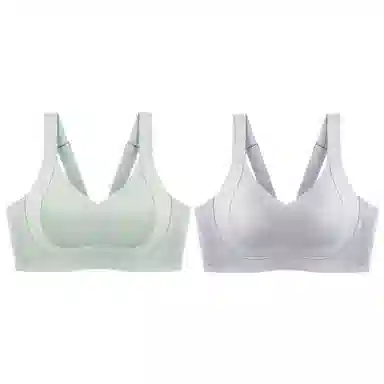 千奈美 全罩杯无痕大胸显小防下垂收副乳文胸 女款