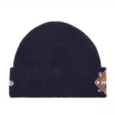 New Era Yankees Embroidered Beanie Navy