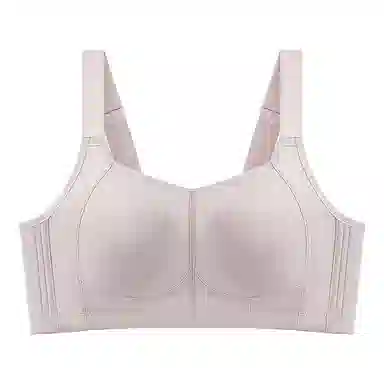 千奈美 大胸显小舒适透气无钢圈防下垂文胸 女款