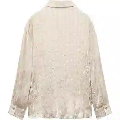 ZARA Relaxed Collar Shirt White