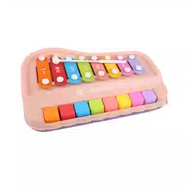 益米 八音手敲琴 早教益智玩具