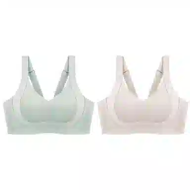 千奈美 全罩杯无痕大胸显小防下垂收副乳文胸 女款