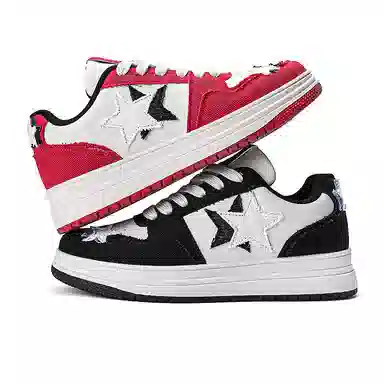 双星八特 独特魅力 自由灵动 透气潮流百搭运动复古增高休闲经典 耐磨轻便防滑 低帮 板鞋 男女同款