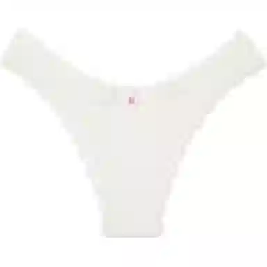 Victoria's Secret DREAM ANGELS Lace-Trim Brazilian Panty Coconut White 1