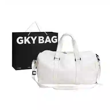 GKY Gym Bag White/Black