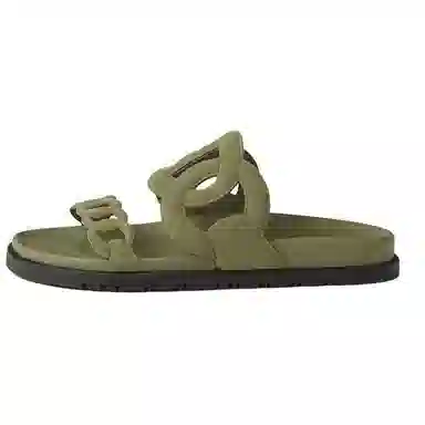 Hermes Extra Slide Green