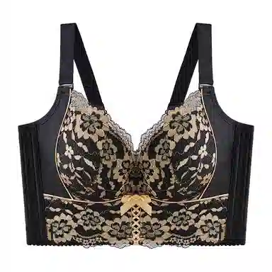 千奈美 软钢圈聚拢透气侧收副乳文胸 女款