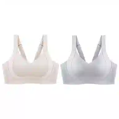 千奈美 全罩杯无痕大胸显小防下垂收副乳文胸 女款