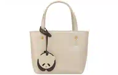 妙迪 熊猫小托特包小众高级感 牛皮 手提斜挎 小号 女款 多色可选
