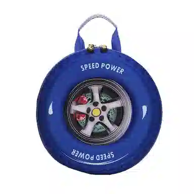 Bywhich 3D Car Tire Backpack