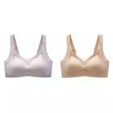 俞兆林 上托无钢圈不跑杯聚拢防下垂收副乳薄款文胸 女款 组合装