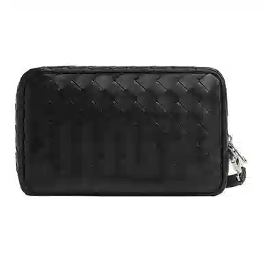 Bottega Veneta Intrecciato Small Clutch Black
