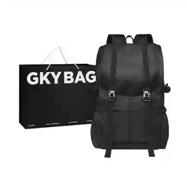 GKY Nylon Backpack Black/Grey