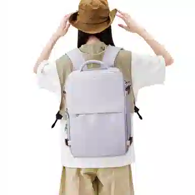 阿尔派妮 大容量学生百搭短途出差旅游行李多功能干湿分离独立鞋袋 织物 旅行包电脑包书包背包双肩包 男女同款情侣款 多色