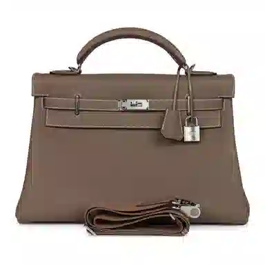 HERMES Maxi Kelly 42 Togo 18 Etoupe