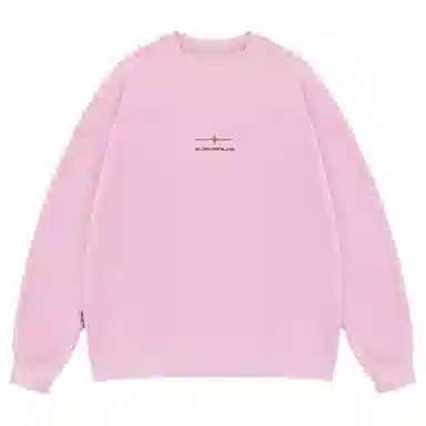 BJHG Lucky Star Knit Fleece Sweatshirt