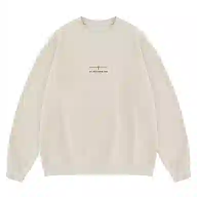 BJHG Lucky Star Knit Fleece Sweatshirt