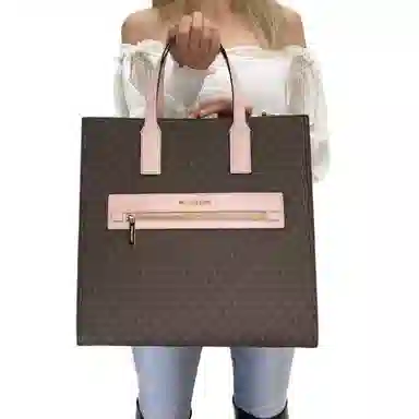 MICHAEL KORS MK Kenly Logo Tote