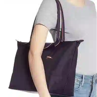 Longchamp Le Pliage 31 Large Tote Berry Purple