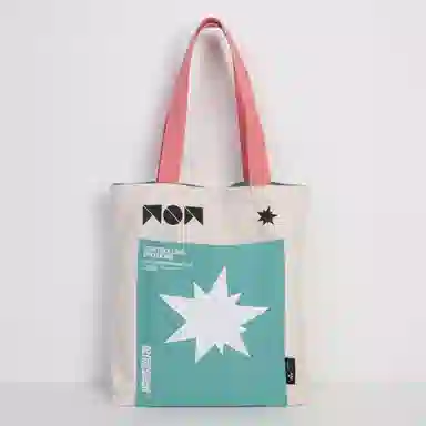 Wanwu Wenchuang Canvas Shoulder Bag