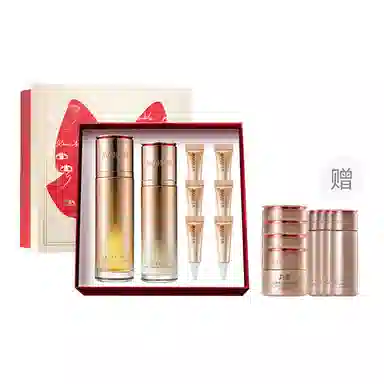 丸美 凝时水乳蝴蝶礼盒肤组合套装 淡纹紧致