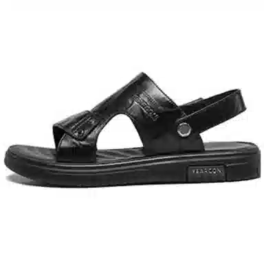 意尔康 牛皮革 舒适时尚 沙滩凉鞋 男款