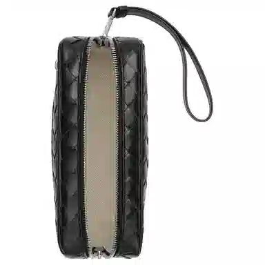 Bottega Veneta Intrecciato Small Clutch Black