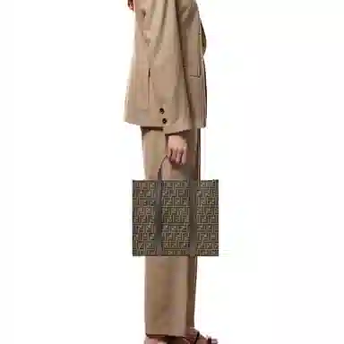 Fendi Tote Bag Brown