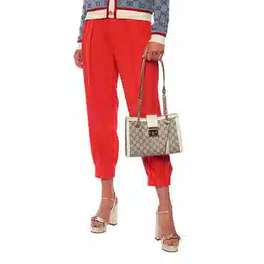 GUCCI Padlock Logo Tote