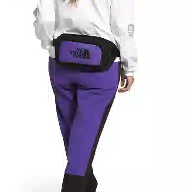 The North Face Waist Bag Black Purple