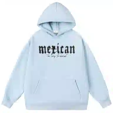 稻草人 美式复古做旧报纸玫瑰花卉字母涂鸦印花宽松休闲重磅外套舒适亲肤百搭打底连帽套头长袖卫衣 男女同款