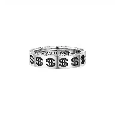 MYSH 925 Silver Wealth Ring