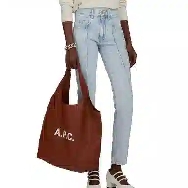 A.P.C Ninon Logo Tote