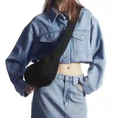 COS Saddle Bag Black