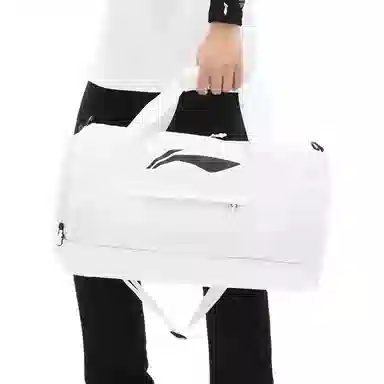 李宁 羽毛球系列 羽毛球训练包 男女通用款 白色