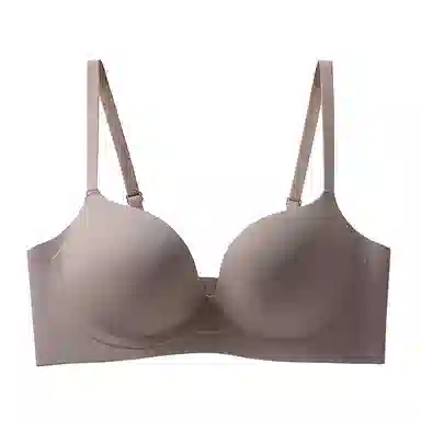 欧迪芬 舒适无痕小胸聚拢无钢圈软支撑防下垂侧收副乳透气文胸 女款