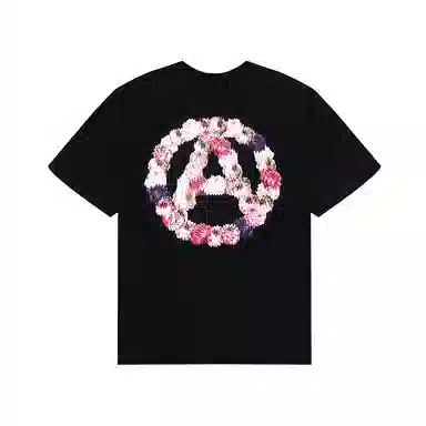 Revenge Logo Print T-Shirt Black