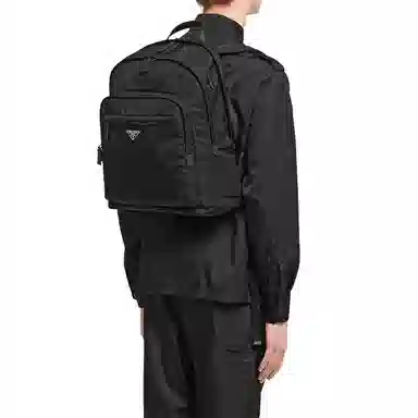 Prada Re-Nylon Backpack Black
