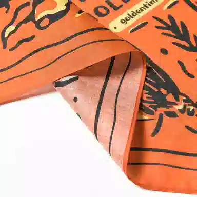 滚烫时光 纯棉西部牛仔印花复古小众阿美咔叽方巾 头巾 男女同款情侣款