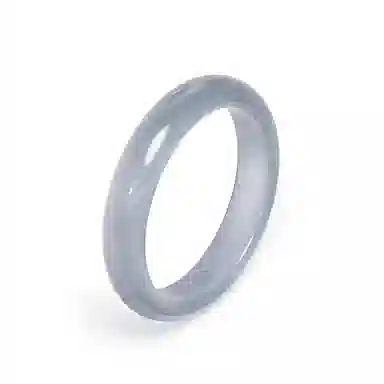 老银坊 新中式贵妃镯 一步一响国潮古风美人镯 精致素净优雅叮当镯子 国风气质手饰旗袍汉服配饰 琉璃  手镯 女款 礼盒装