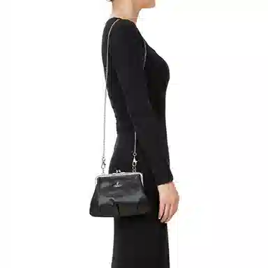 Vivienne Westwood Logo Chain Bag