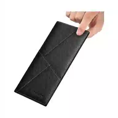 Banyanu Long Wallet Black/Brown