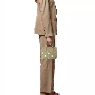 Louis Vuitton Onthego PM Light Khaki/Cream