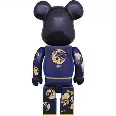 BE@RBRICK 400% Deep Blue