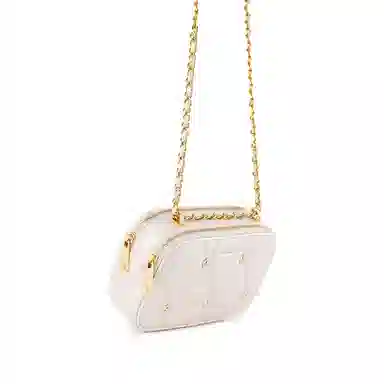 梦特娇 菱格小香风惊鸿 羊皮 法式优雅斜挎包 常规 女款 黑色/冰咖啡/芭蕾粉/冰川蓝/丁香紫/椰奶白