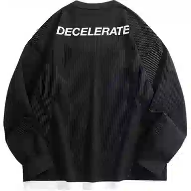 PEACEBIRD MEN Eye-C Collaboration Sweatshirt Black